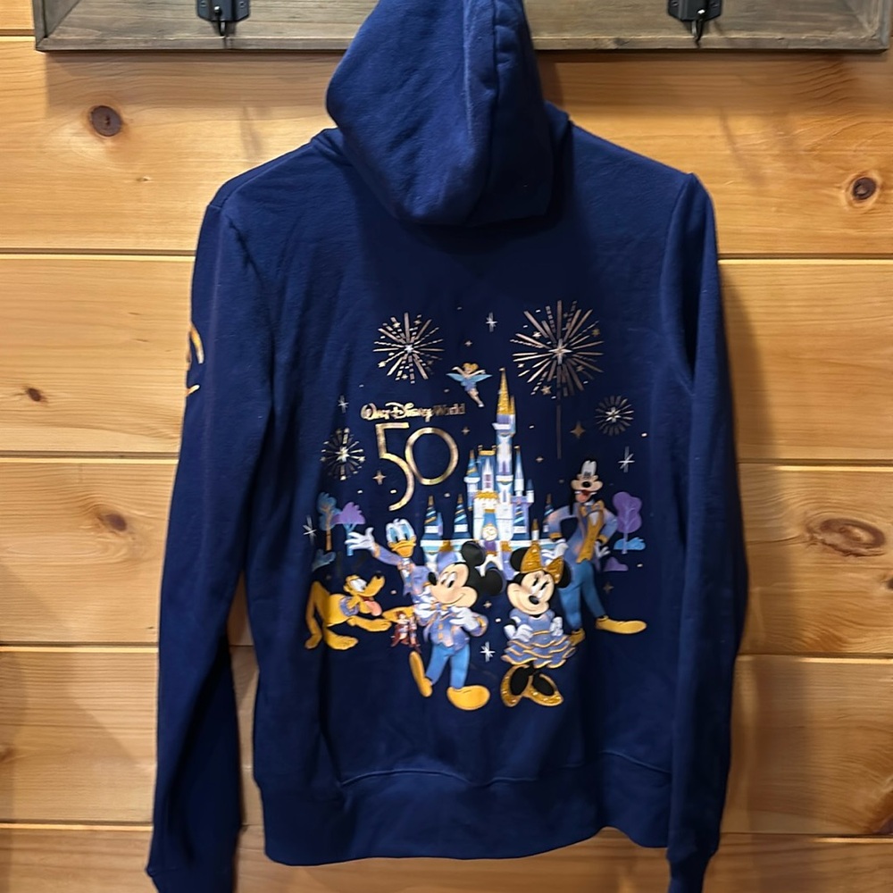 50th anniversary zip up hoodie purchased at Disney world never worn